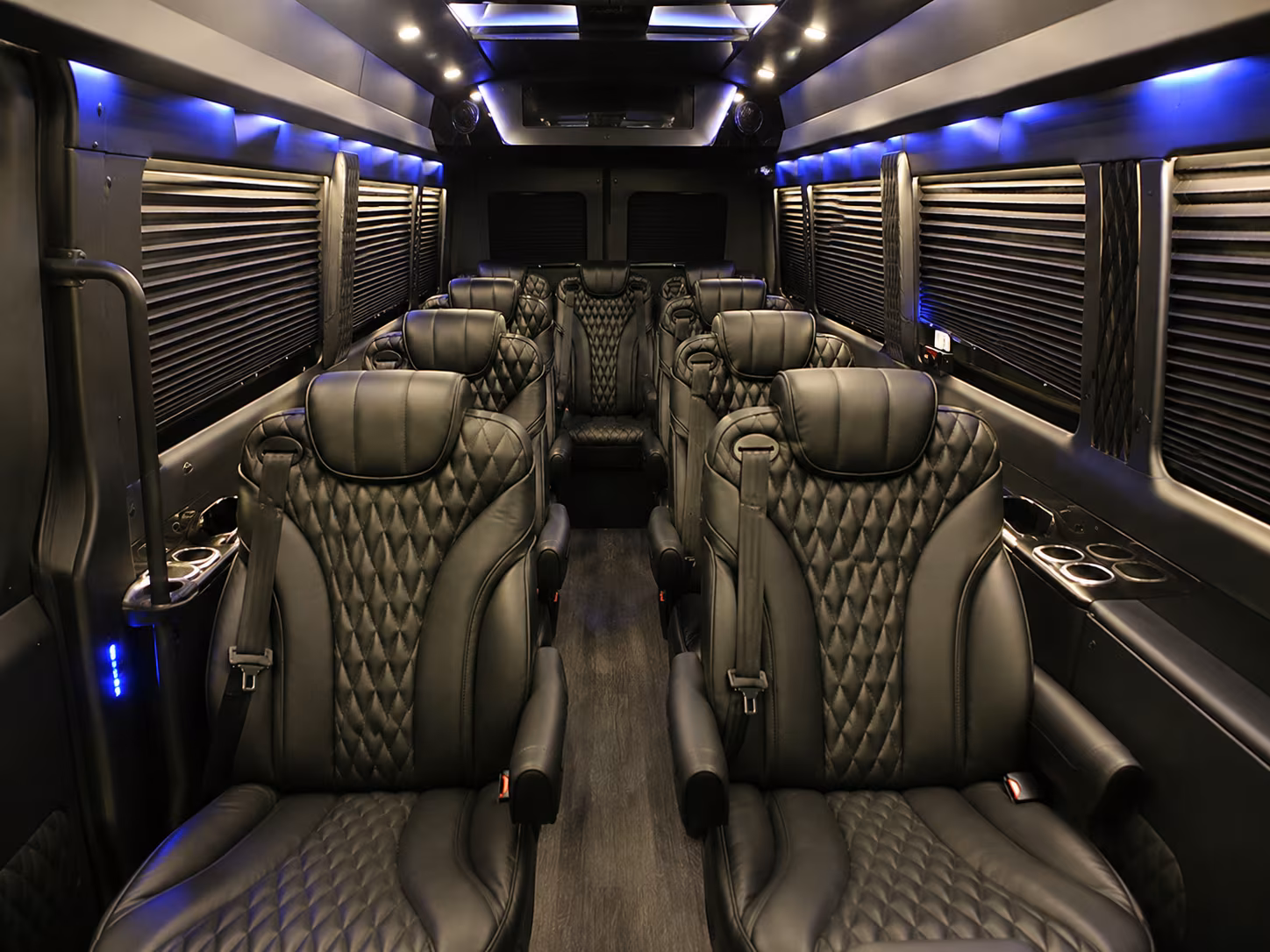 laredo corporate event transportation onboard seating