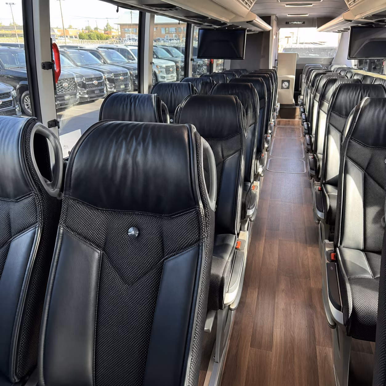 laredo employee transportation onboard seating