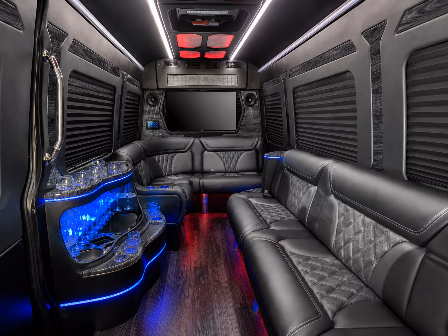 laredo party bus rentals inside