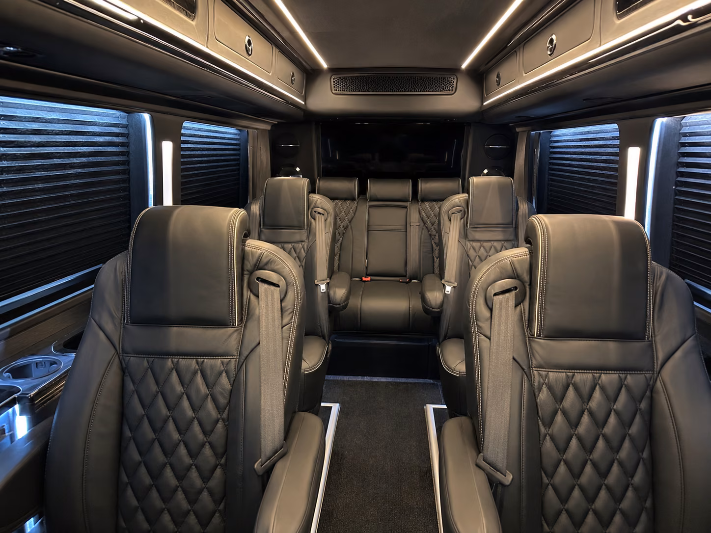 laredo private event transportation onboard seating