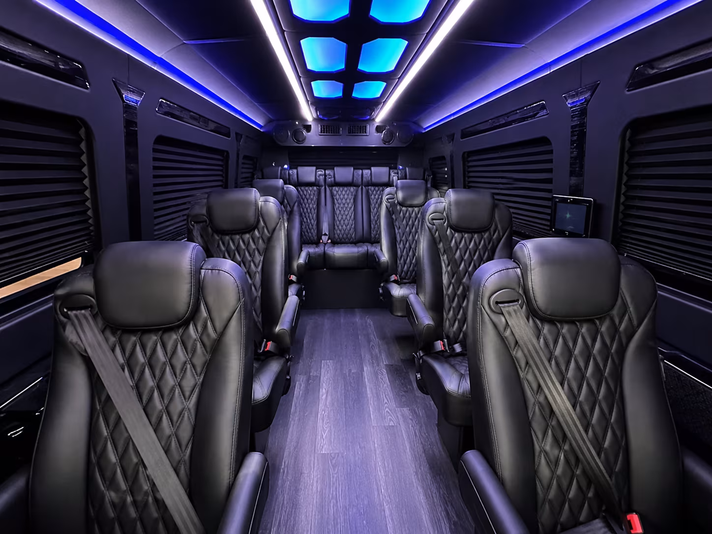 laredo prom transportation onboard seating