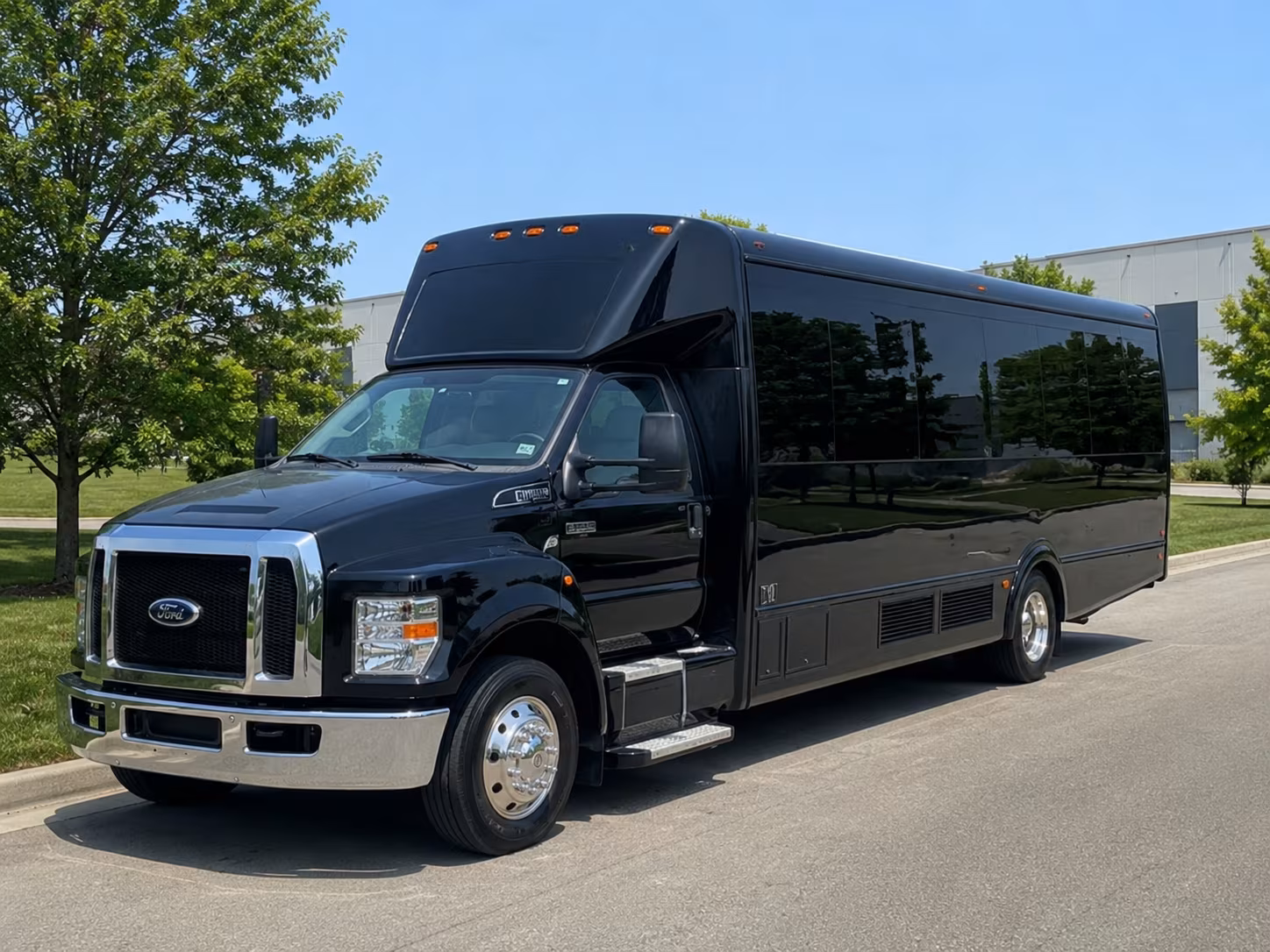 wedding party buses that make the ride part of the celebration